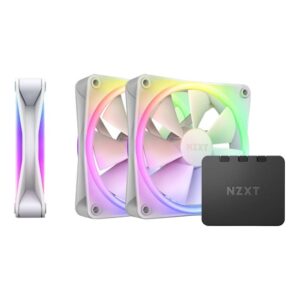NZXT F120 RGB DUO WHITE [3 x120MM RGB FAN]  : RF-D12TF-W1