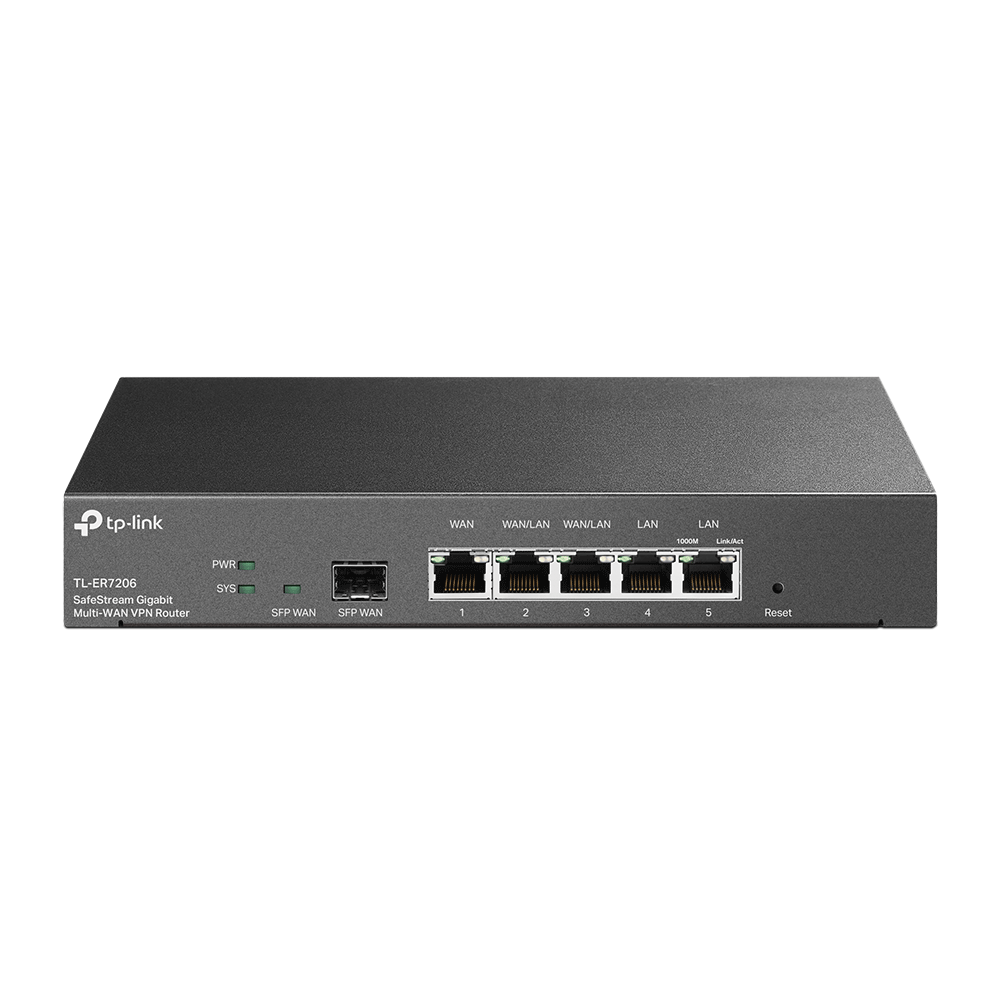 SafeStream Gigabit Multi-WAN VPN Router [ER7206] - IRIS Technology