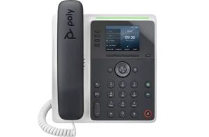 (82M87AA) Poly Edge E220 IP Phone and PoE-enabled