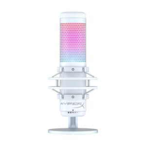 [519P0AA] HyperX QUADCAST S STANDALONE USB MICROPHONE WHITE : 519P0AA