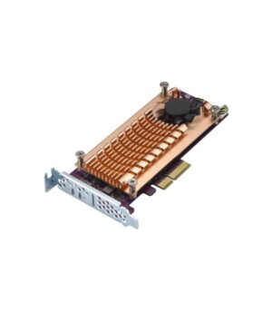 QNAP QM2-2P-244A Dual M.2 22110/2280 PCle SSD Expansion Card [QM2-2P-244A]