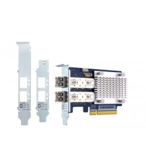 QNAP QXP-32G2FC Dual-Port 32GB Enhanced Gen 5 Fibre Channel Host Bus Adapter with SFP+ Transceivers [QXP-32G2FC]