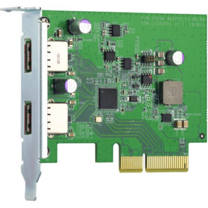QNAP QXP-10G2U3A 2-Port USB 3.2 Gen 2 Type-A PCIe Card [QXP-10G2U3A]