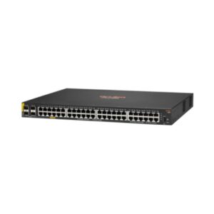 (R8N85A) ARUBA SWITCH (สวิตช์) 6000 48G Class4 PoE 4SFP 370W Switch
