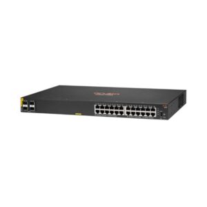 (R8N87A) ARUBA SWITCH (สวิตช์) 6000 24G Class4 PoE 4SFP 370W Switch