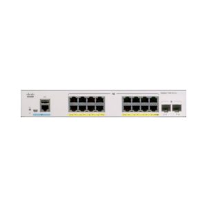 Cisco Business Switch (สวิตซ์) CBS350 Managed 16-port GE, Full PoE, 2x1G SFP (CBS350-16FP-2G-EU)