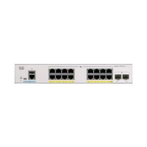 Cisco Business Switch (สวิตซ์) CBS350 Managed 16-port GE, PoE, 2x1G SFP (CBS350-16P-2G-EU)