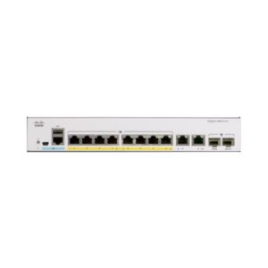 Cisco Business Switch (สวิตซ์) CBS250 Smart 8-port GE, PoE, Ext PS, 2x1G Combo (CBS250-8P-E-2G-EU)