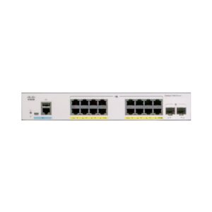 Cisco Business Switch (สวิตซ์) CBS250 Smart 16-port GE, 2x1G SFP (CBS250-16T-2G-EU)