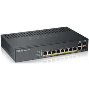 switch-zyxel-smart-managed-gs1920-8hpv2.jpg (GS1920-8HPV2) ZYXEL SWITCH (สวิตซ์) GS1920 series: Layer 2 Gigabit Smart Managed Switch