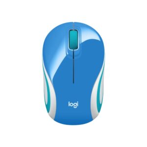 Logitech Wireless Mini Mouse M187 (Blue) [910-005372]