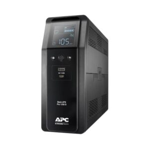 uninterruptible-power-supply-back-raw-twelve-hundred-simple-two.jpg (BR1200SI) APC UPS (เครื่องสำรองไฟ) Back UPS Pro 1200VA 720Watt Sinewave