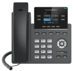 (GRP2612P) Grandstream GRP2612P Carrier-Grade IP Phone, 2 lines 4 SIP accounts