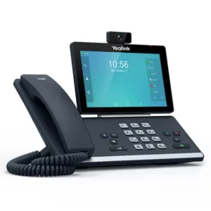 (SIP-T58W-P-CAM) Yealink SIP-T58W-P-CAM IP Phone (Detachable 2MP HD Camera, Android 9.0 OS)